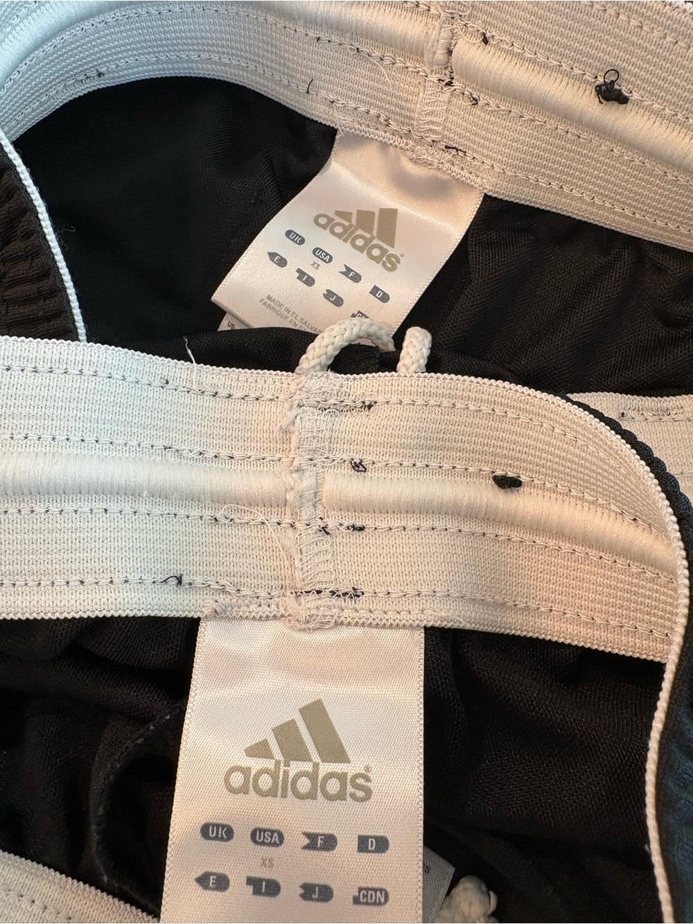 Kids Black Adidas Baseball Tball Pants Boys Bundle Of Two Pair Size XS Jogger - Picture 6 of 9